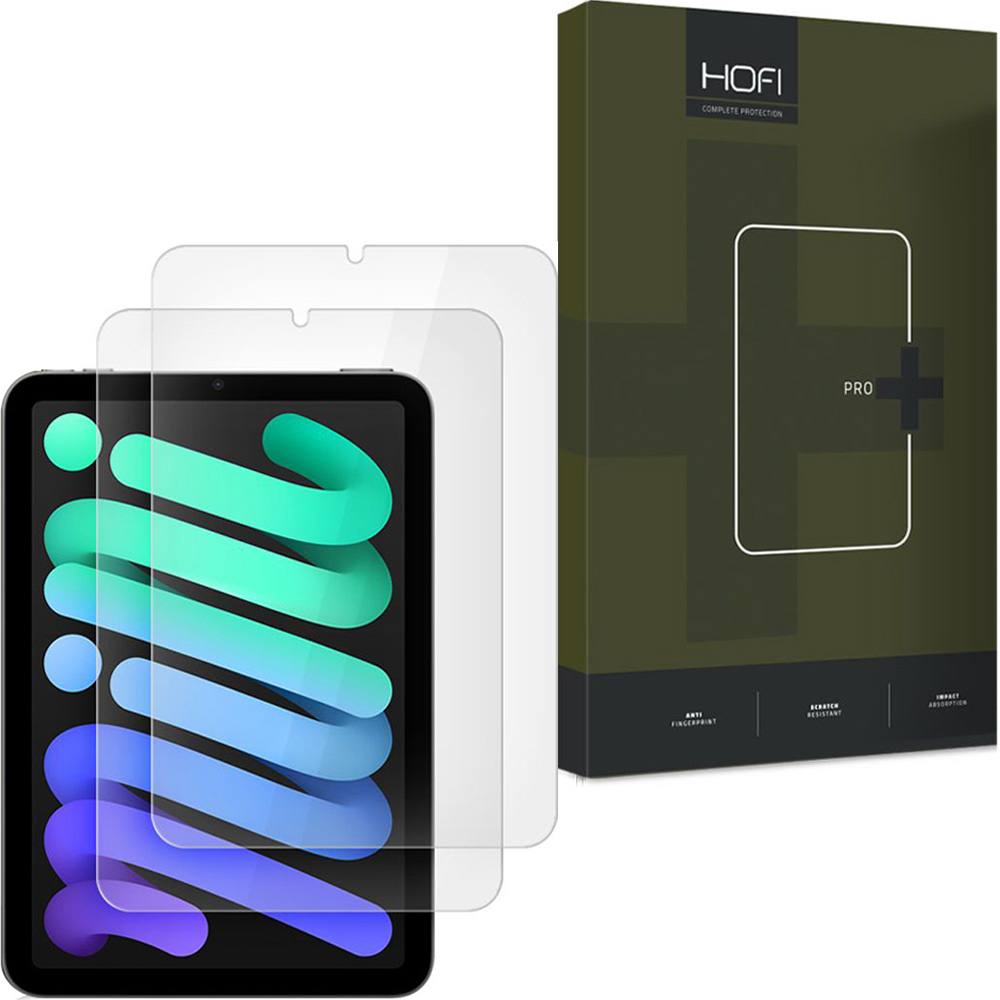 Szkło hartowane Hofi Glass Pro+ do iPad Mini 7 gen. 2024 / iPad Mini 6 gen. 2021, 2 sztuki